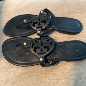 Tory Burch Leather Miller Sandals